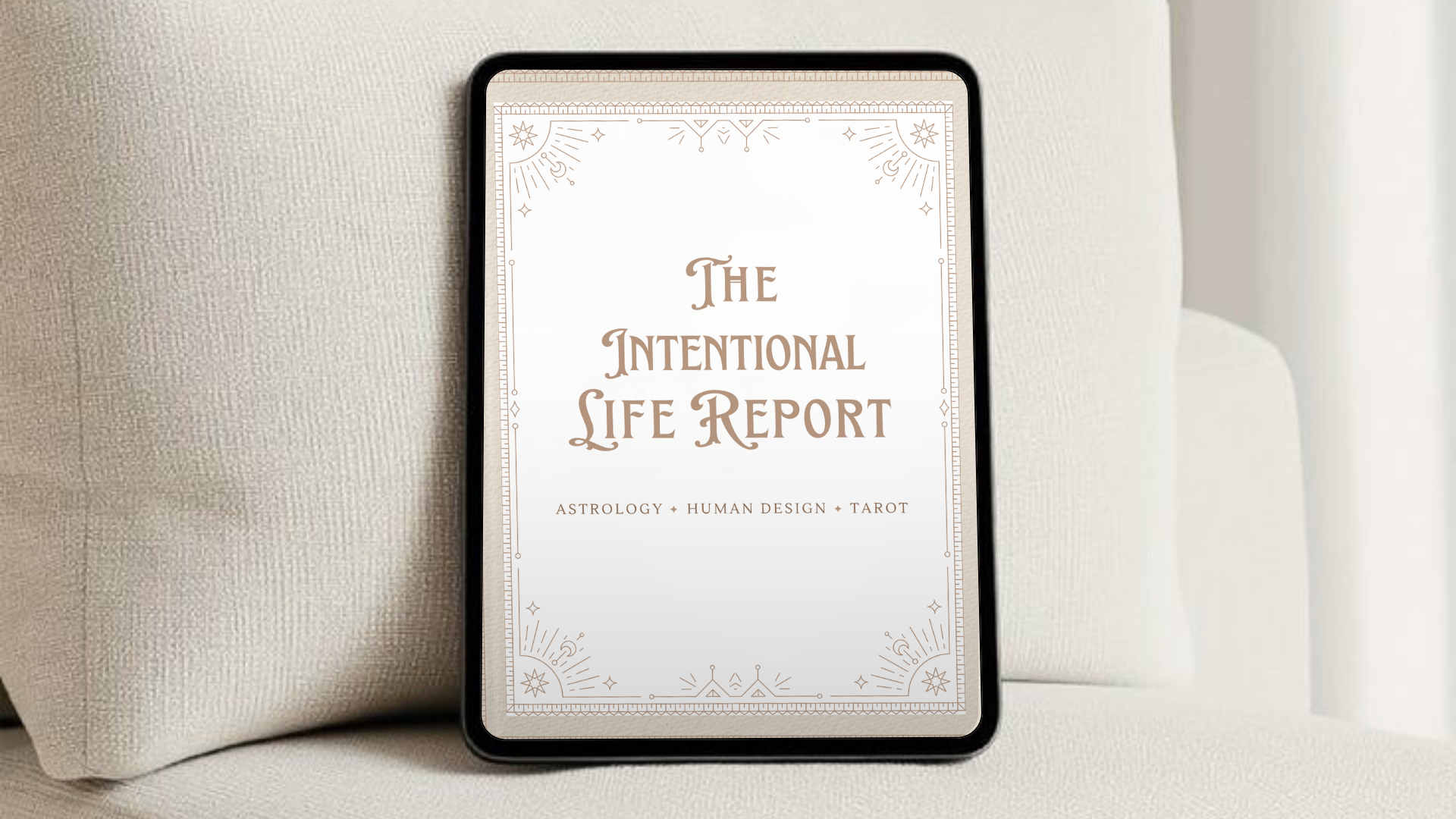 Hand-written Intentional Life Report sample