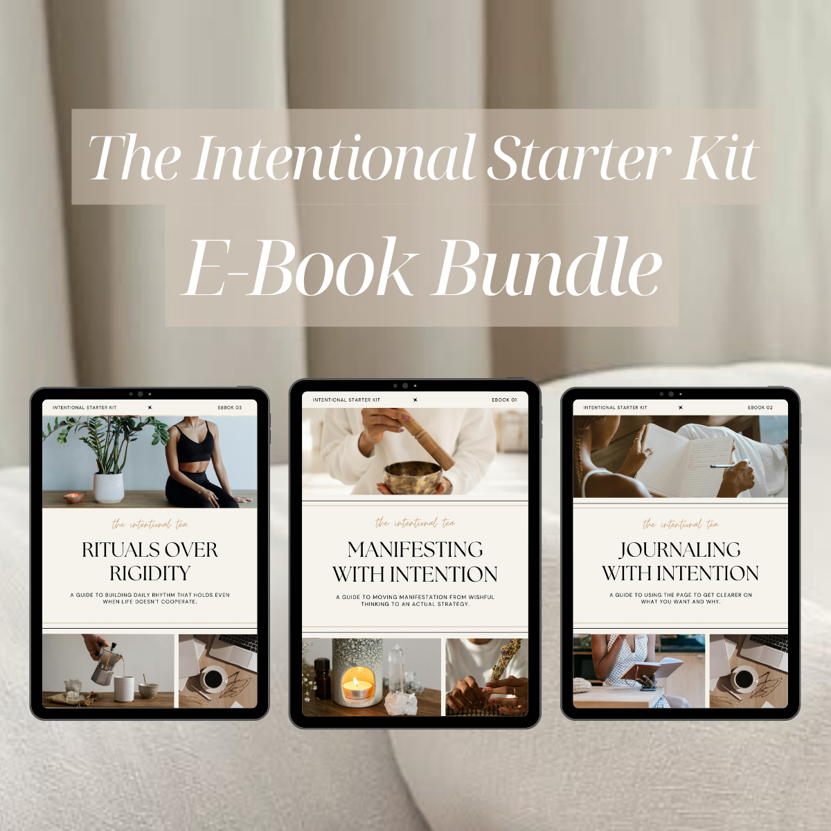 Intentional Starter Kit E-Book Bundle